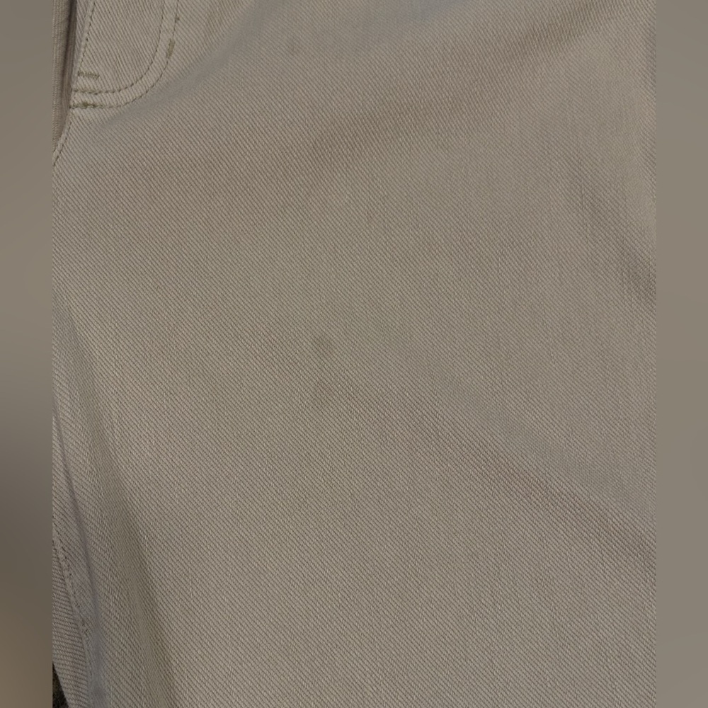 Coldwater Creek Pants Size 14 Light Beige Pull on Wide Elastic Waistband - Picture 15 of 15